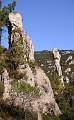  Dolomitic Limestone pillars at the Cirque de Mourèze.